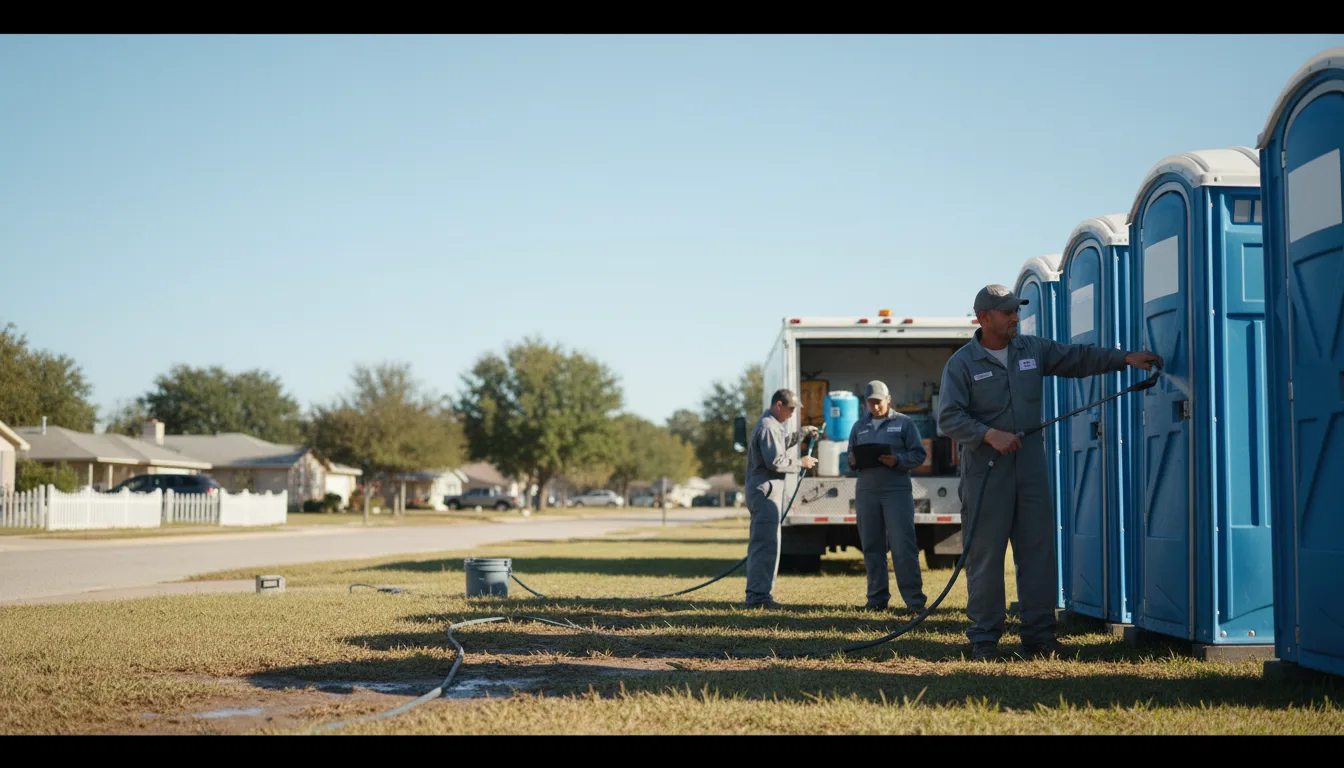 Long-Term Portable Toilet Rental in Saragosa, TX near me